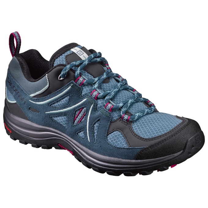 SALOMON ELLIPSE 2 AERO W Philippines - Women's Hiking Shoes - Light Turquoise/Black | 391870-XSK